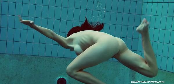 Piyavka Chehova hottest underwater stripping ever